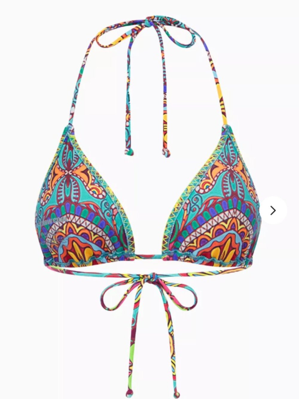 Free People It's Now Cool The Triangle Bikini Minimal Coverage Top Size M - NEW